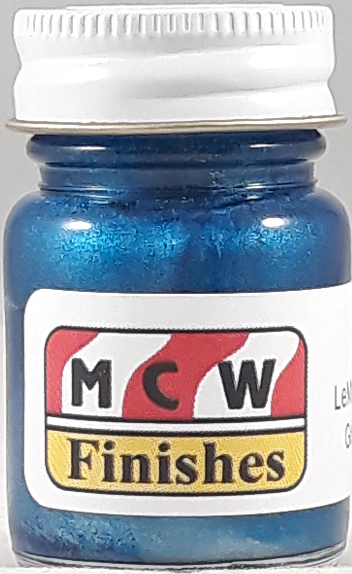 MCW Finishes 6801 Lemans Blue Gloss Enamel Paint - 1/2 Oz. Bottle