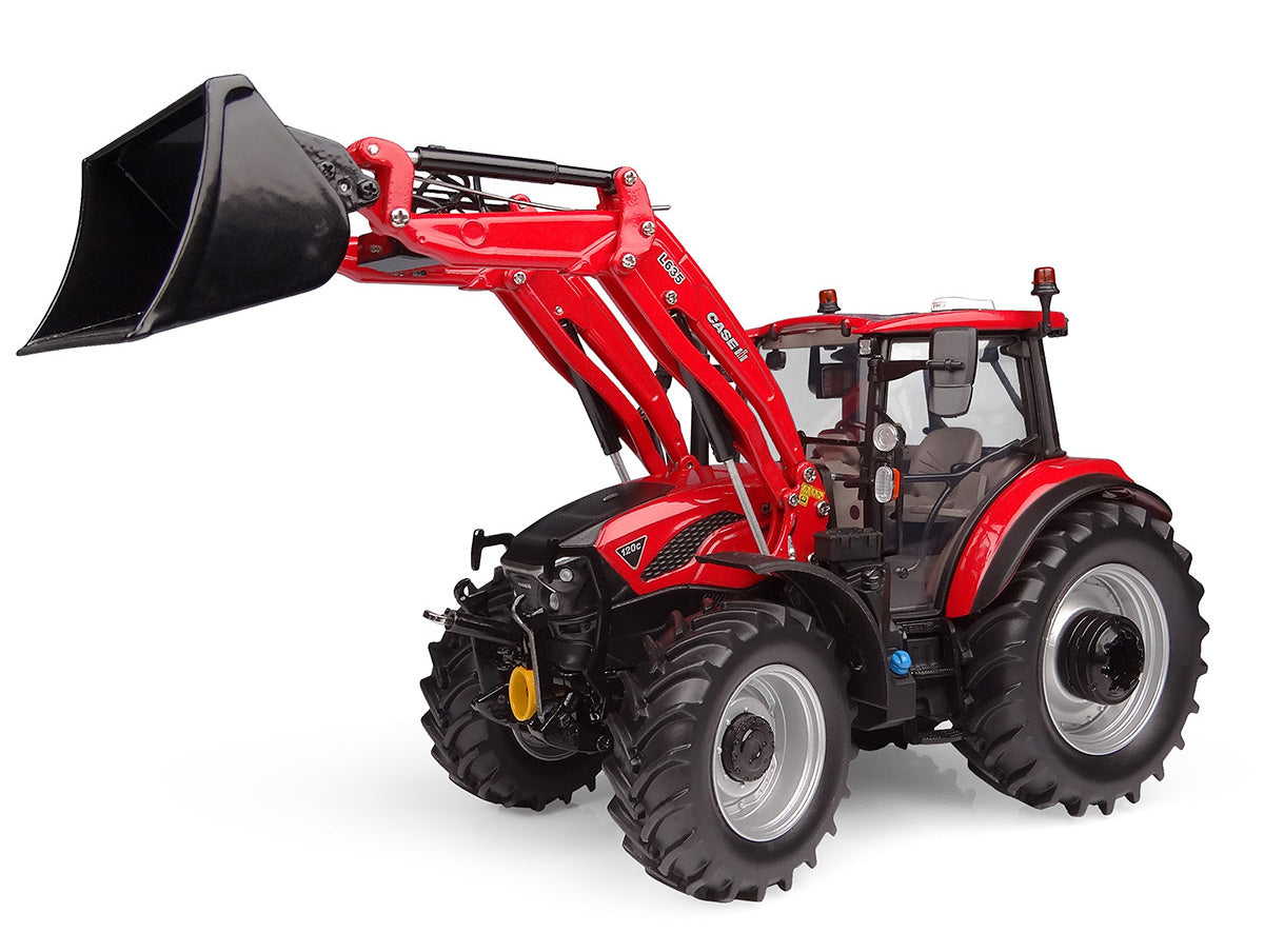 Universal Hobbies 6822 1:32 Red Case IH Farmall 120C Tractor with Front Loader