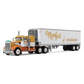 Die Cast Promotions 69-1860 1:64 Kenworth W900A Sleeper w/ Reefer Trailer