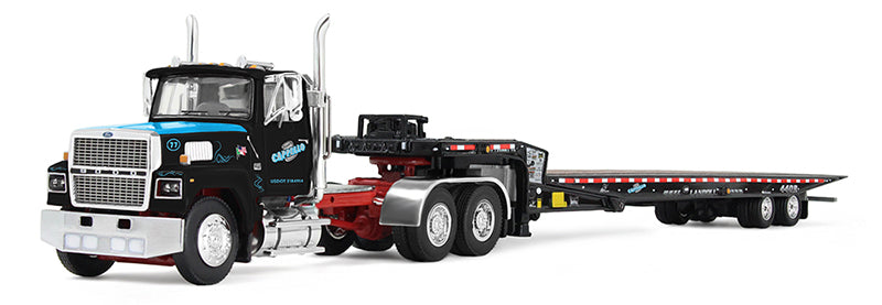 Die Cast Promotions 69-2174 1:64 Cappello Ford LTL 9000 Day Cab w/Axle Trailer