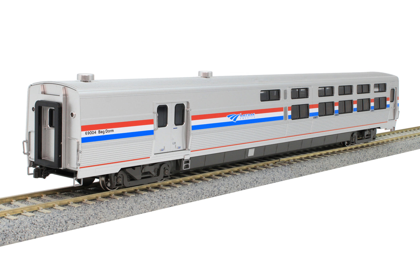 Kato 35-6241 HO Amtrak Viewliner II Baggage-Dorm Phase III #69004