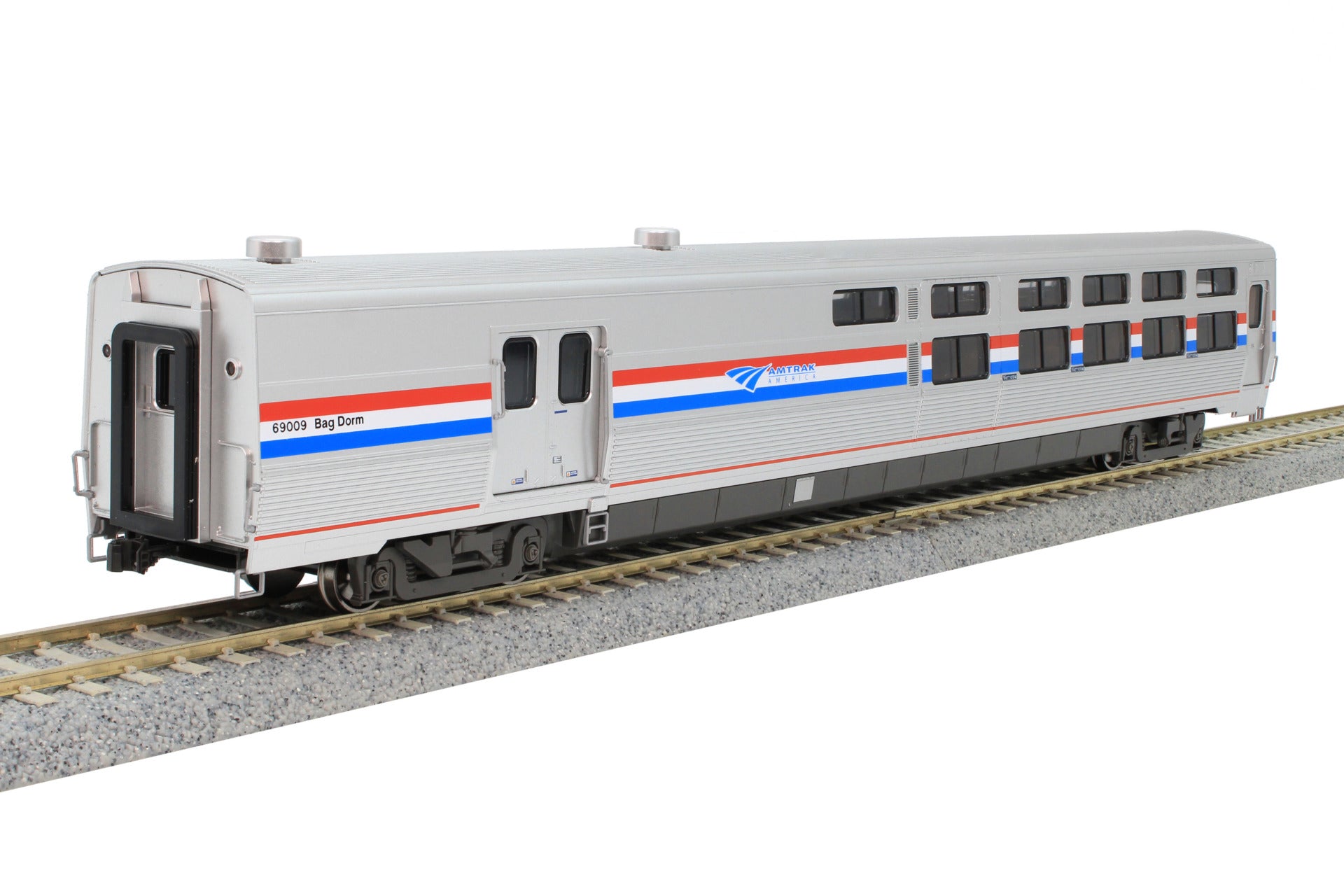 Kato 35-6242-1 HO Amtrak Viewliner II Baggage-Dorm Phase III with Ligh