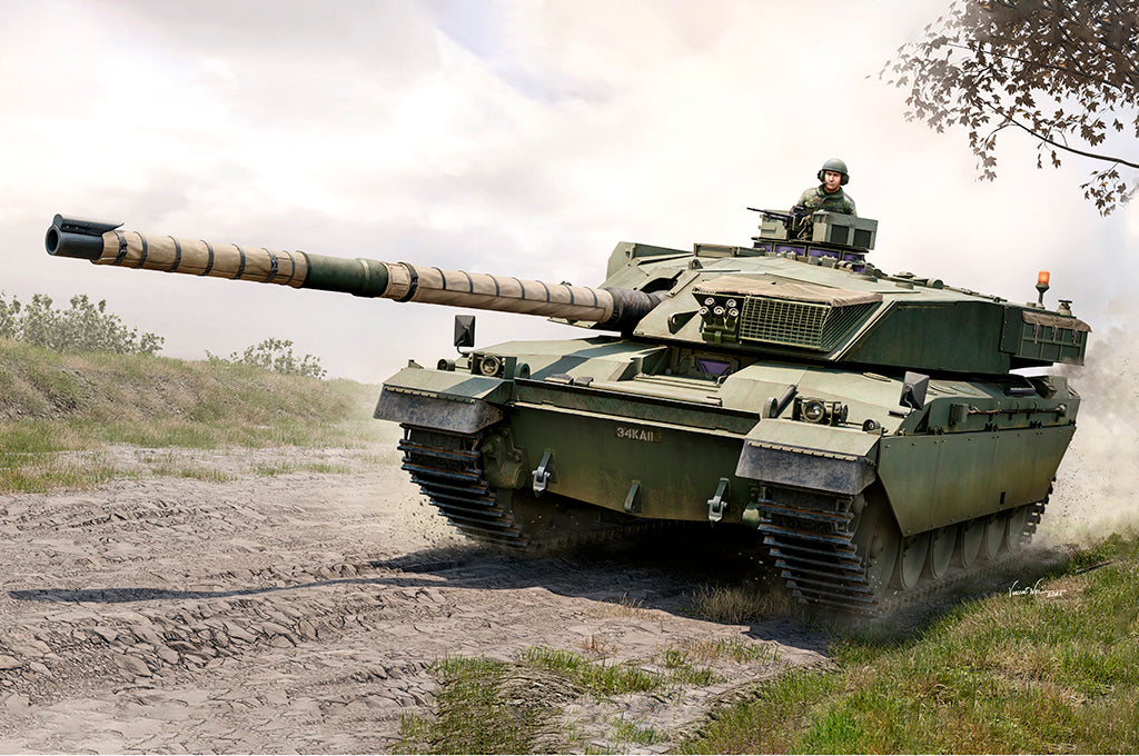 Trumpeter 09611 1:35 British MBT Challenger-1 mk.3 Tank Plastic Model Kit