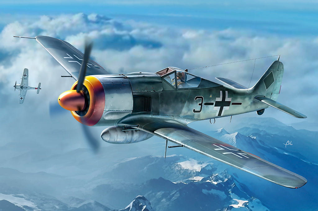 Hobby Boss 81782 1:48 Focke Wulf FW190A-8 Aircraft Plastic Model Kit