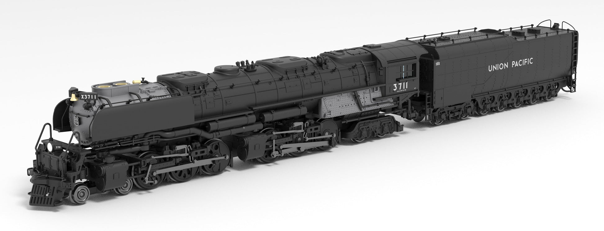 Broadway Limited 6983 N UP Challenger 4-6-6-4 Steam Locomotive Oil Tender #3714