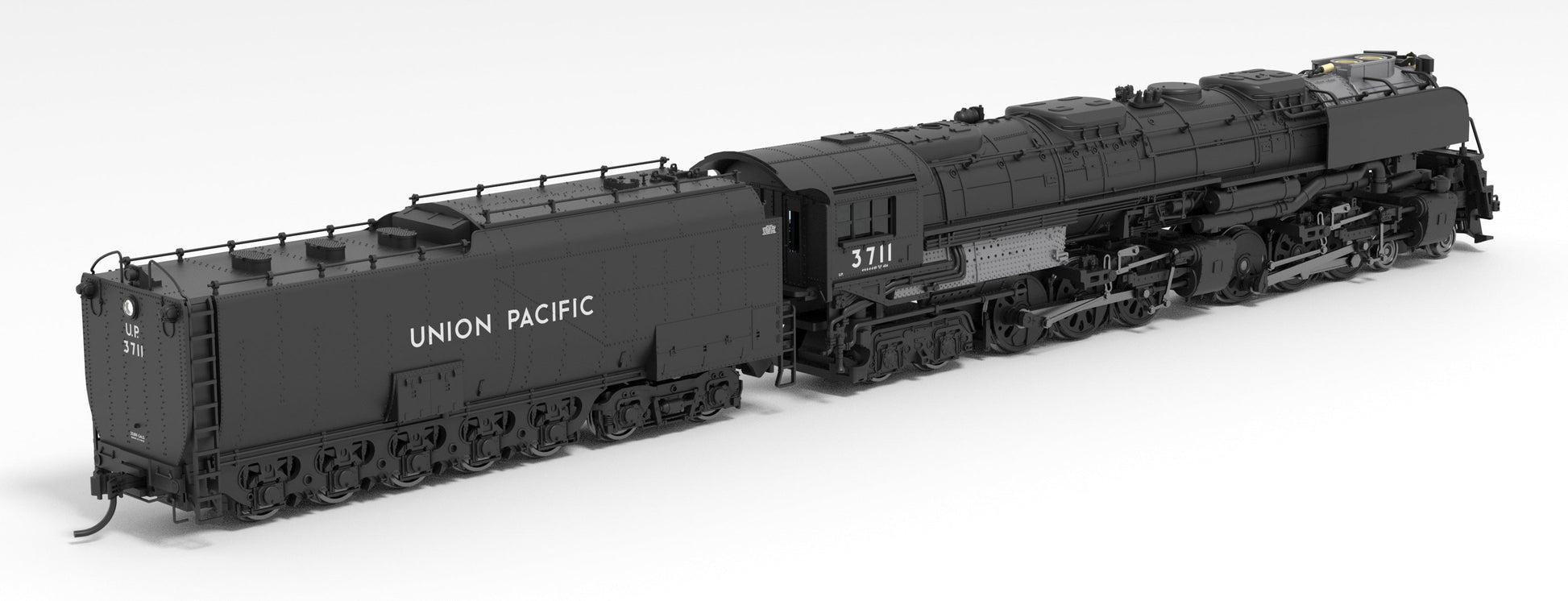 Broadway Limited 6983 N UP Challenger 4-6-6-4 Steam Locomotive Oil Tender #3714