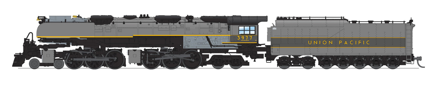 Broadway Limited 6985 N UP Challenger 4-6-6-4 Steam Locomotive Oil Tender #3977