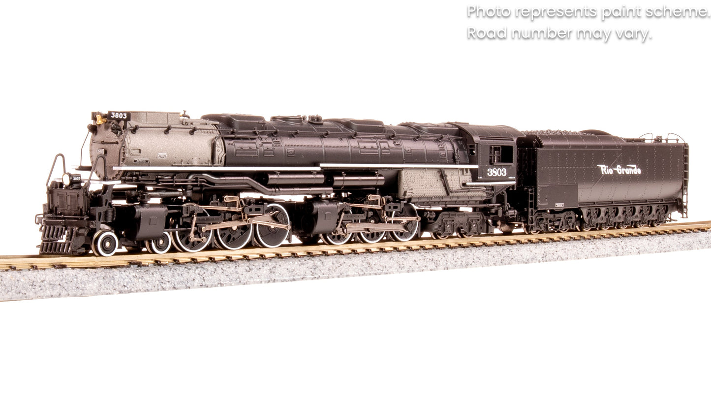 Broadway Limited 6987 N D&RGW Challenger 4-6-6-4 Steam Locomotive #3803