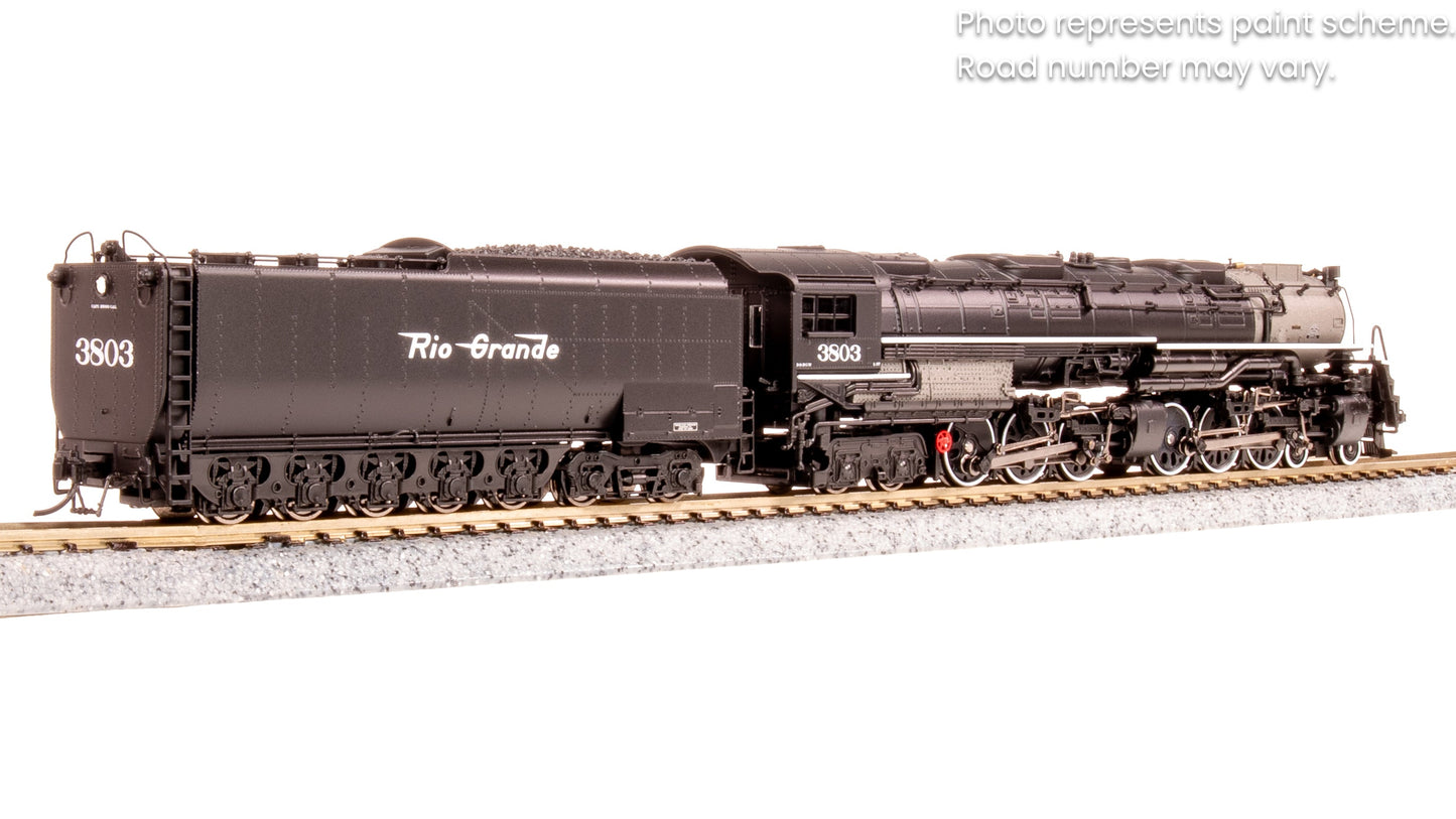 Broadway Limited 6987 N D&RGW Challenger 4-6-6-4 Steam Locomotive #3803