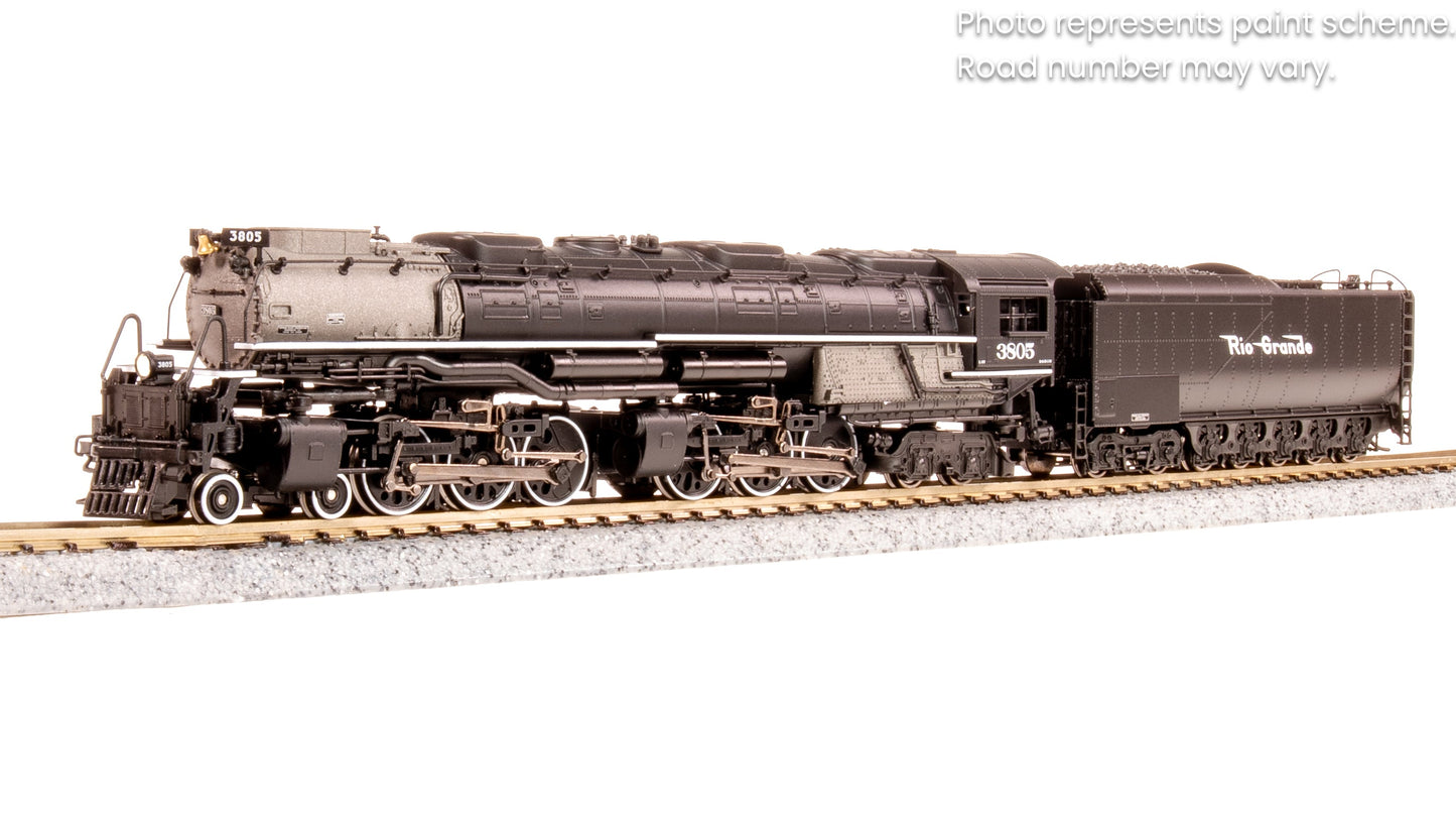 Broadway Limited 6988 N D&RGW Challenger 4-6-6-4 Steam Loco w/ Tender #3805