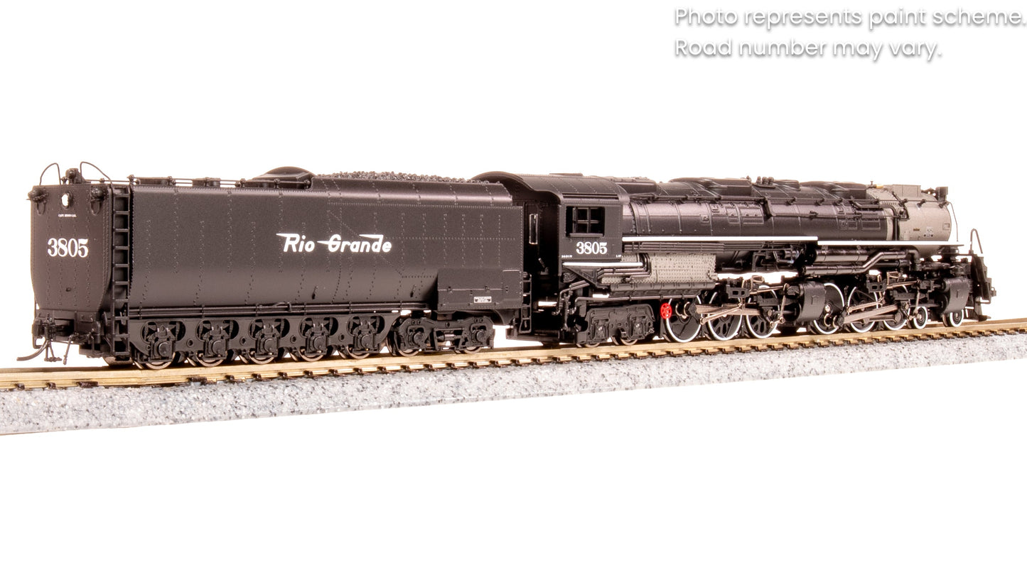 Broadway Limited 6988 N D&RGW Challenger 4-6-6-4 Steam Loco w/ Tender #3805