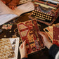 Robotime LK703C ROKR Magic Version Mechanical Typewriter Wooden 3D Puzzle