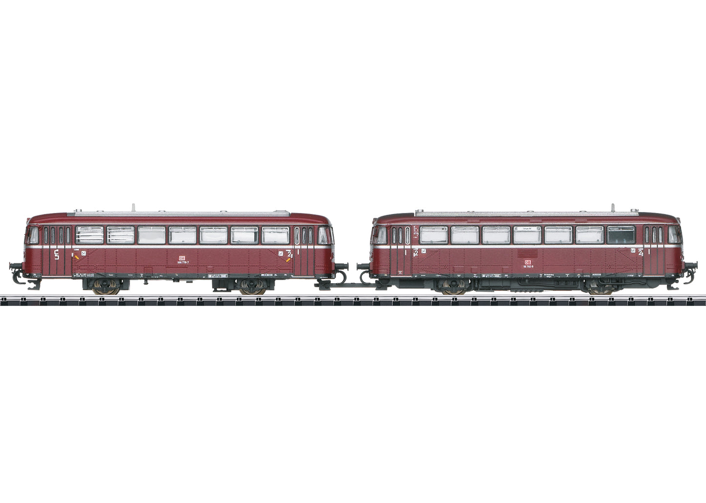 Minitrix 16982 N DB AG Class 796 Railcar with Class 996 Control Car