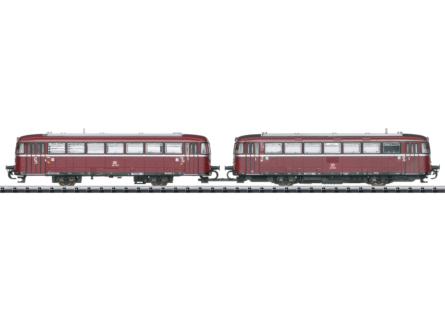 Minitrix 16982 N DB AG Class 796 Railcar with Class 996 Control Car