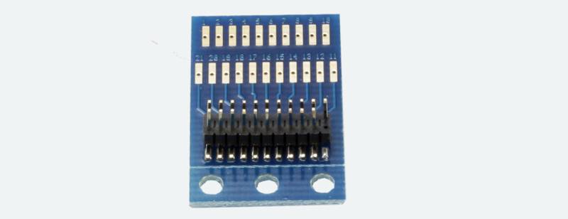 LokSound 51967 LokPilot/LokSound V3.0 & V4.0 21MTC Adapter PCB Circuit Board