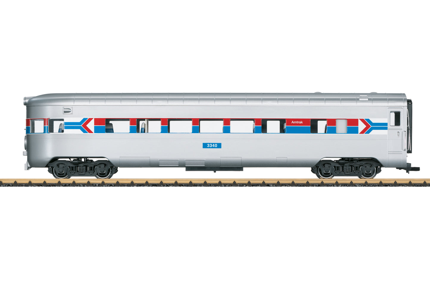 LGB 36605 G Amtrak Streamliner Observation Car #3340