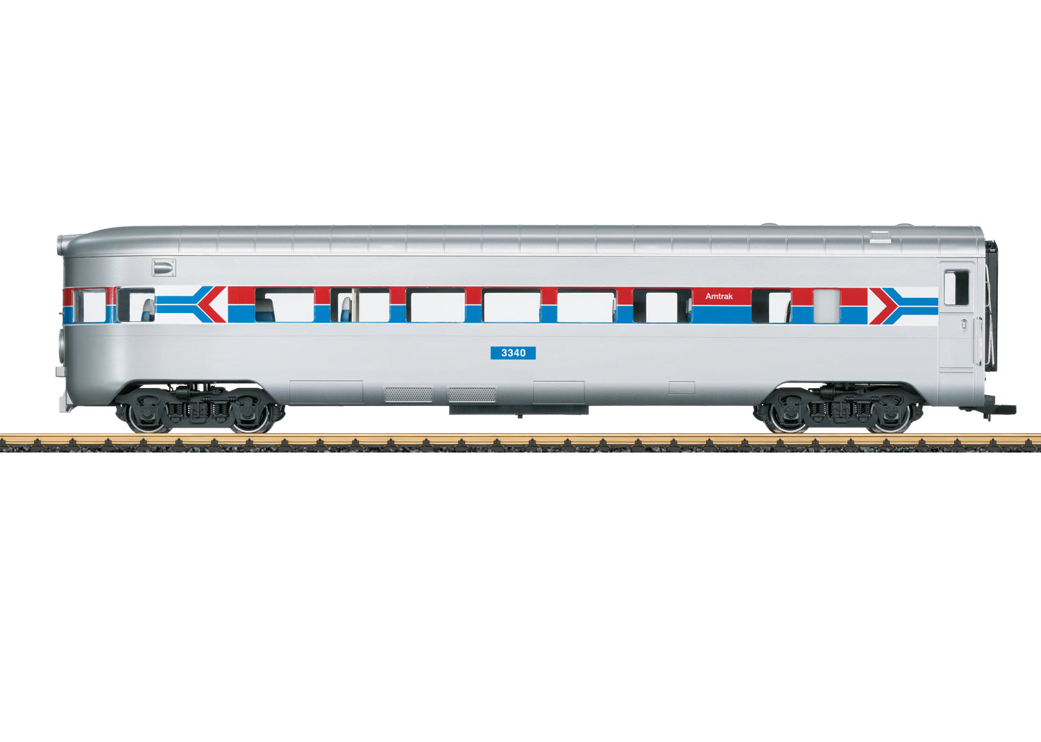 LGB 36605 G Amtrak Streamliner Observation Car #3340