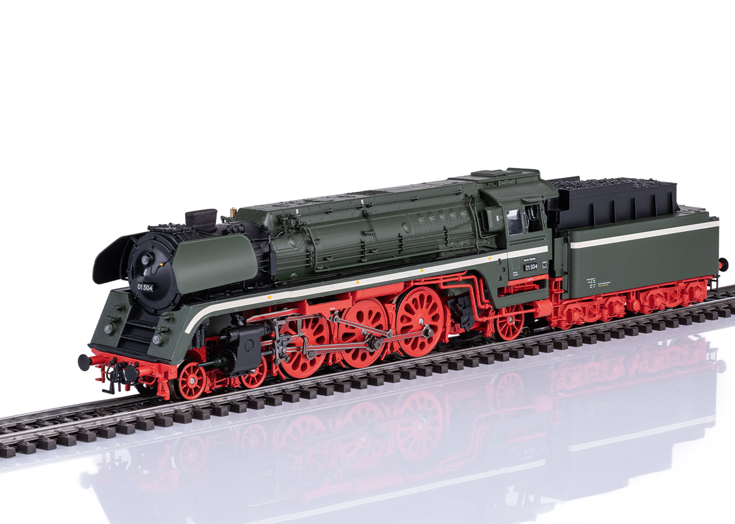 Marklin 38205 HO DR Class 01.5 Express Steam Locomotive with Coal Tender #01 504