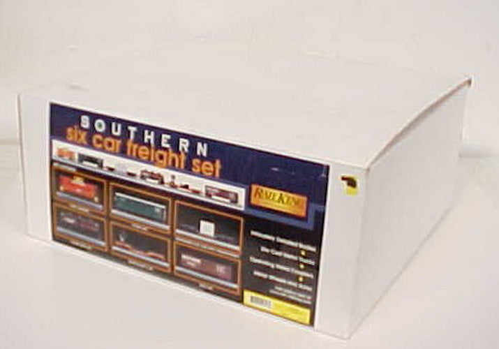 MTH 30-7002 O Gauge Southern RailKing Freight Car Set (Set of 6) LN/Box