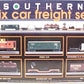 MTH 30-7002 O Gauge Southern RailKing Freight Car Set (Set of 6) LN/Box