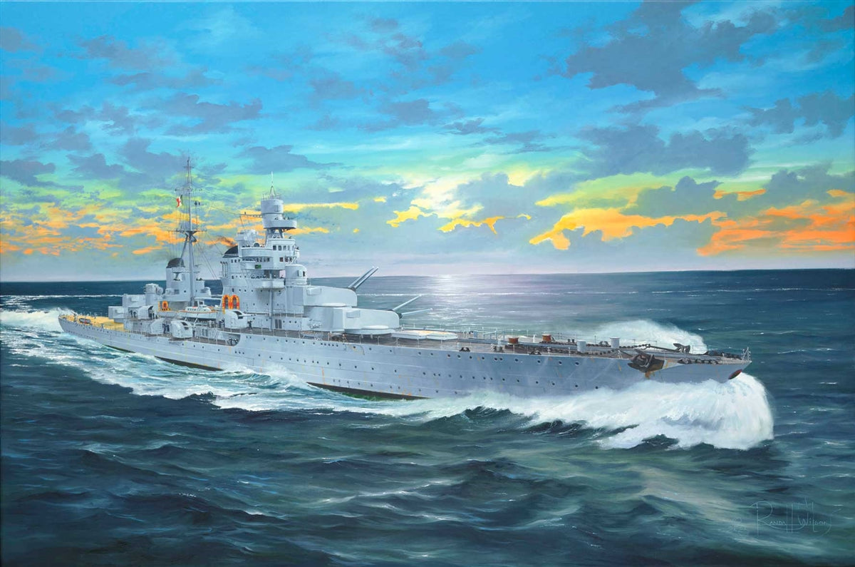Trumpeter 05381 1:350 Pola Italian Heavy Cruiser Plastic Model Kit