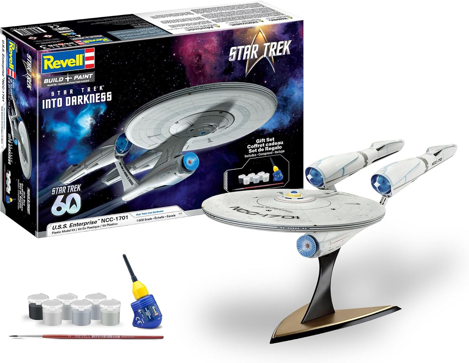 Revell 13602 1:500 Star Trek Into Darkness U.S.S. Enterprise NCC-1701 Model Kit