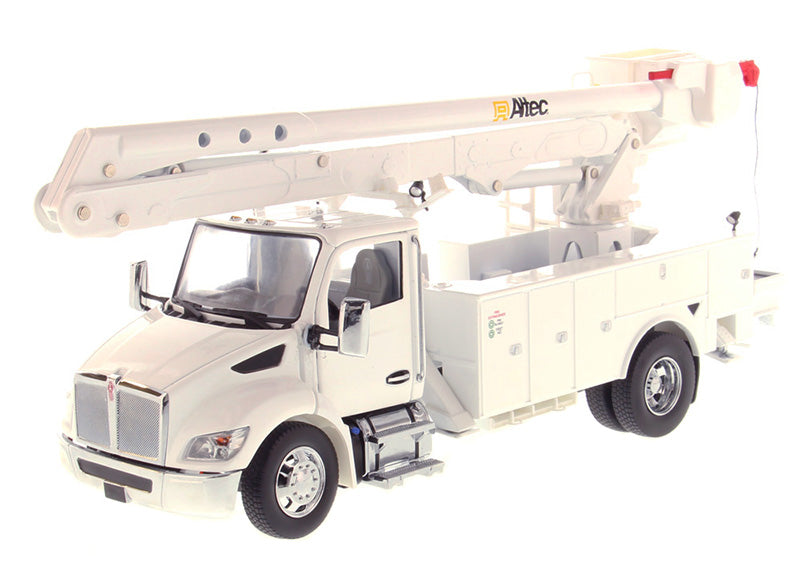 DieCast Masters 71100 1:32 Kenworth T380 White Service Truck w/Altec AA55 Aerial