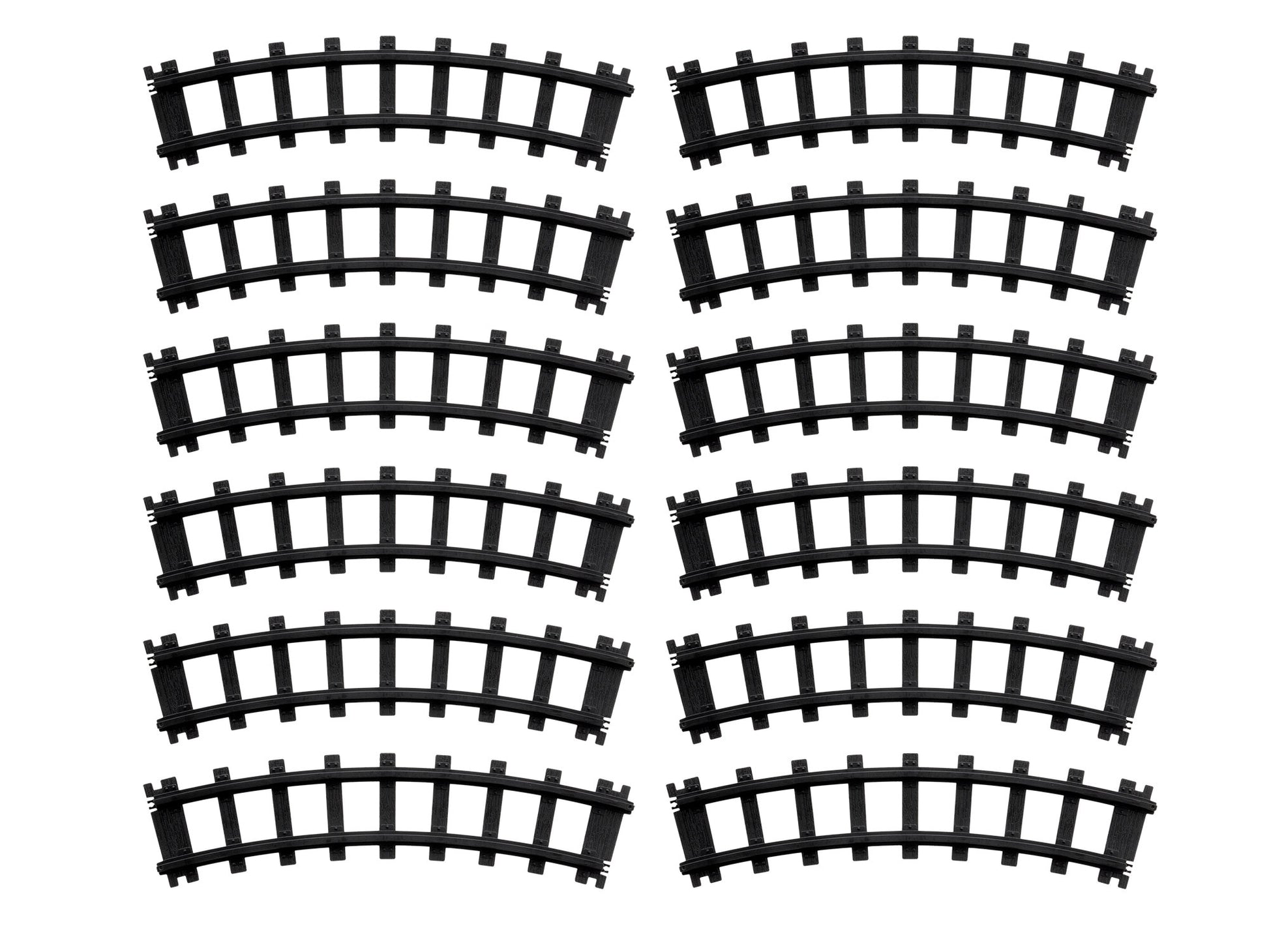 Lionel 712138 O Battery Curved Track (Pack of 12)