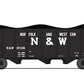 Broadway Limited 7144 N N&W 24" Lettering H2a Hopper #22536,#22654 (Set of 2)