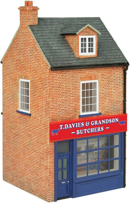 Hornby R7288 OO Skaledale T. Davies & Grandson - Butchers Resin Building
