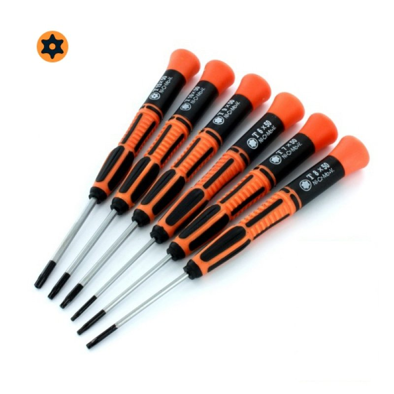 Evergreen Scale Models 72300 Torx Driver (Set of 6)