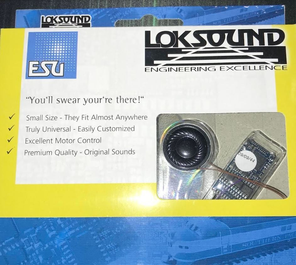 LokSound By ESU 72495 Dcdr ALCO 539 6cyl 2 chme