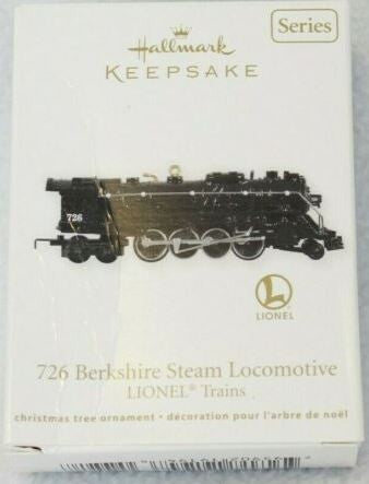 Hallmark QX8717 726 Berkshire Steam Locomotive Lionel Christmas Tree Ornament