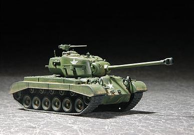 Trumpeter 07264 1:72 US M26(T26E3) Pershing Heavy Military Tank Model Kit