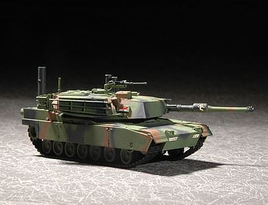 Trumpeter 07276 1:72 M1A1 Abrams Main Battle Military Tank Model Kit