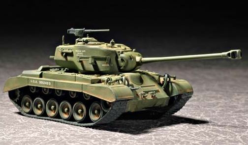 Trumpeter 07299 1:72 US M26E2 Pershing Heavy Military Tank Model Kit