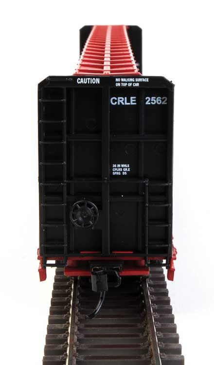 Walthers 910-50708 HO Hampton Lumber 72' Centerbeam Flatcar RTR #2562