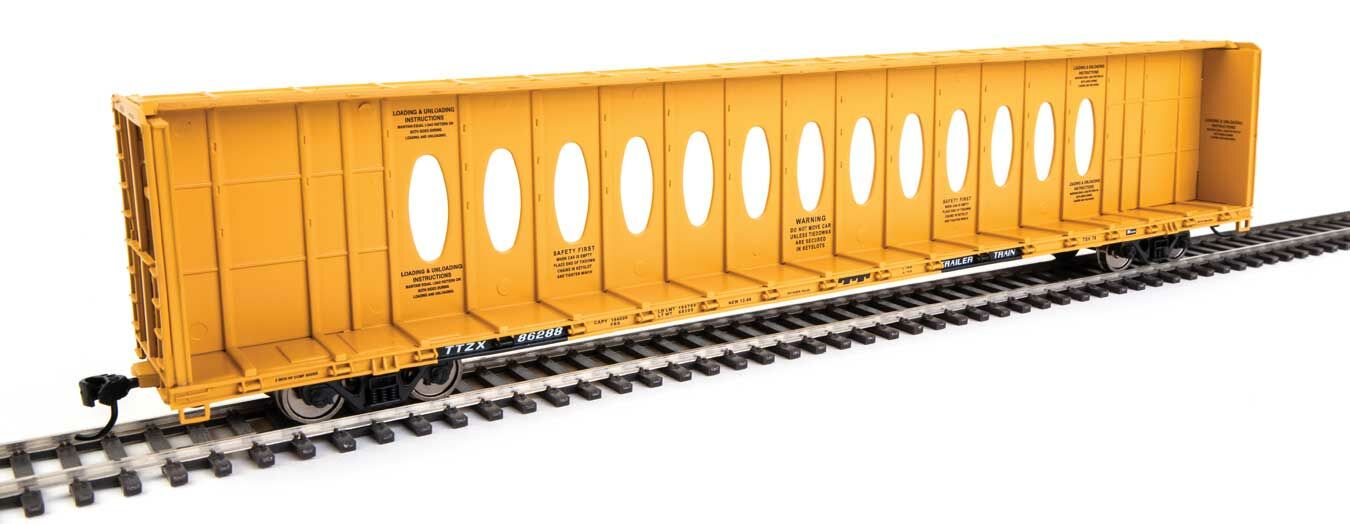 Walthers 910-50724 HO TTZX 72' Centerbeam Flatcar with Opera Windows RTR #86288
