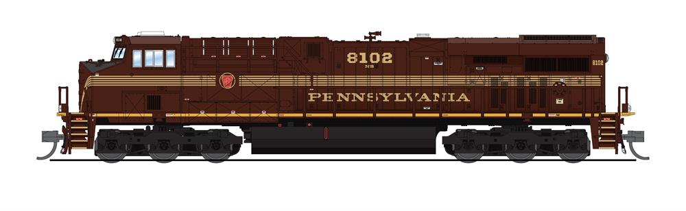 Broadway Limited 7301 N NS GE ES44AC Diesel Locomotive #8102 with Sound/DC/DCC