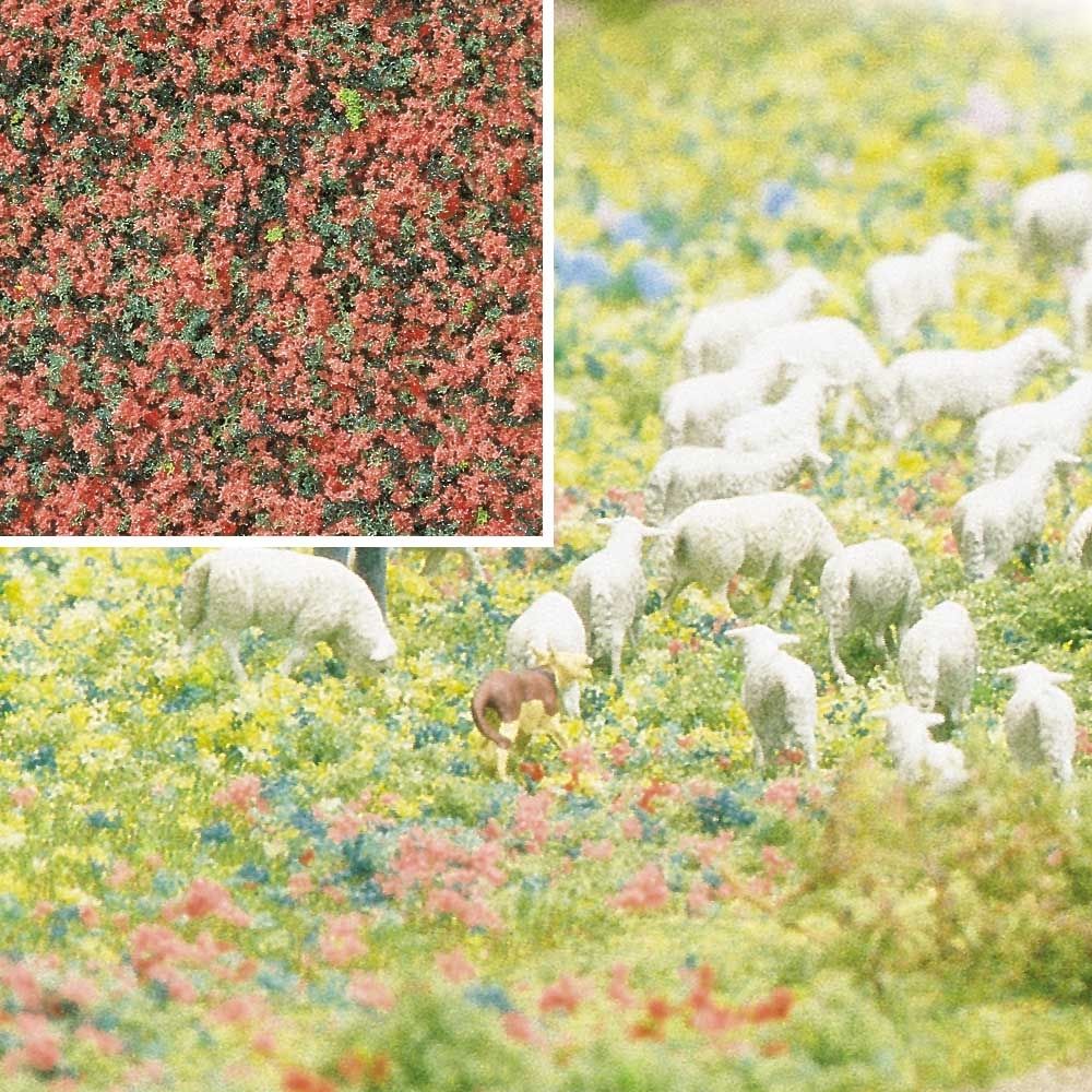Busch 7356 6-3/4oz Heather Flowers Foam Flock Ground Cover