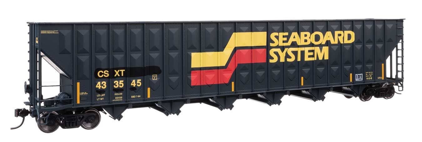 Walthers 910-56374 HO CSXT 73' Greenville 7,000 cu ft. Wood Chip Hopper #433545