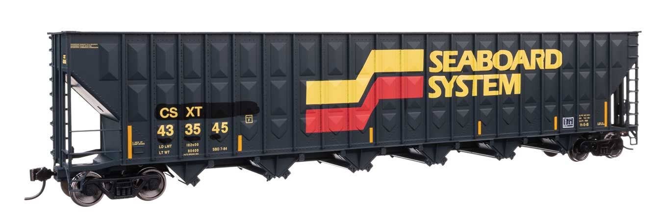 Walthers 910-56374 HO CSXT 73' Greenville 7,000 cu ft. Wood Chip Hopper #433545