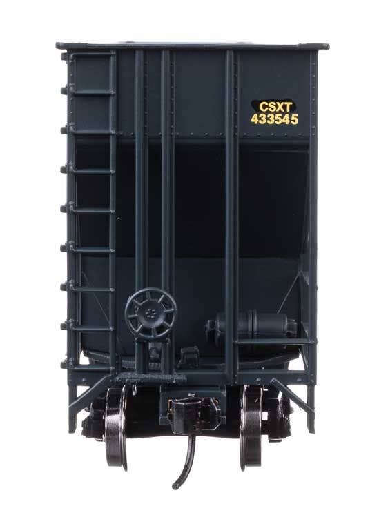 Walthers 910-56374 HO CSXT 73' Greenville 7,000 cu ft. Wood Chip Hopper #433545