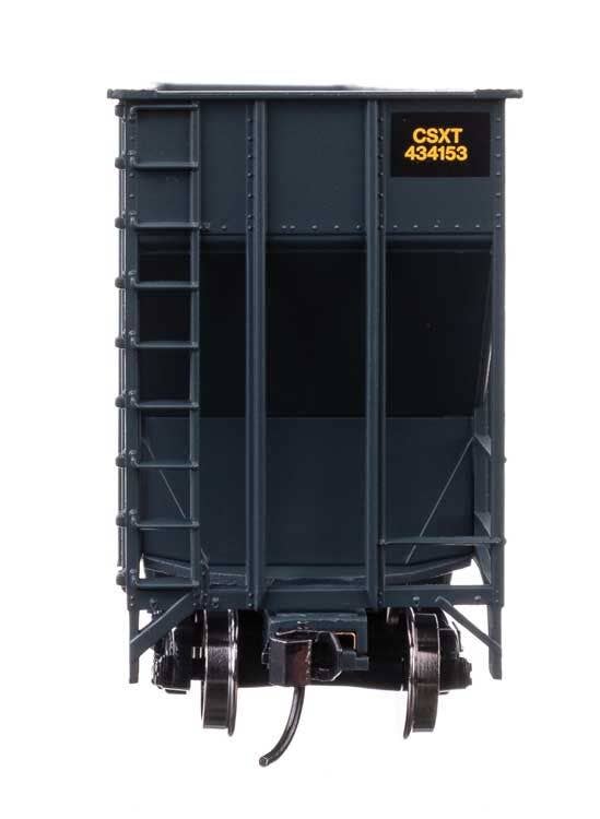 Walthers 910-56376 HO CSXT 73' Greenville 7,000 cu ft. Wood Chip Hopper #434153