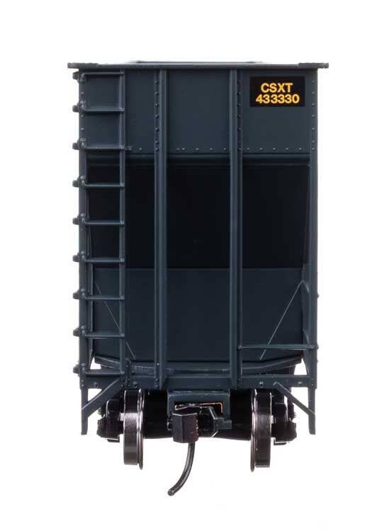 Walthers 910-56378 HO CSXT 73' Greenville 7,000 cu ft. Wood Chip Hopper #433330