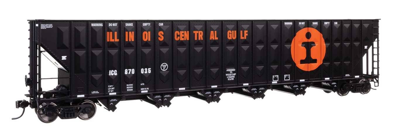 Walthers 910-56380 HO ICG 73' Greenville 7,000 cu ft. Wood Chip Hopper #870035
