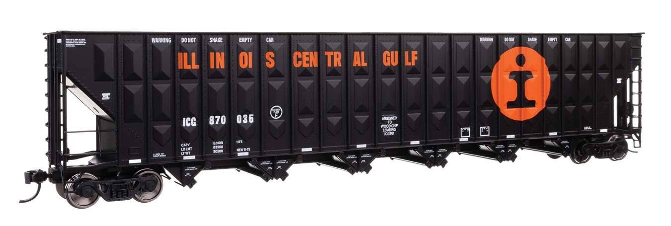 Walthers 910-56380 HO ICG 73' Greenville 7,000 cu ft. Wood Chip Hopper #870035
