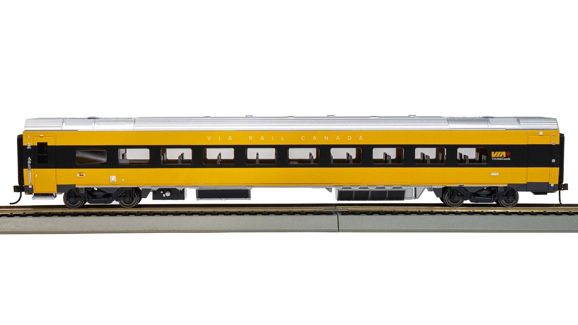 Bachmann 74519 HO Via Rail Canada Coach Siemens Venture Passenger Car #2917