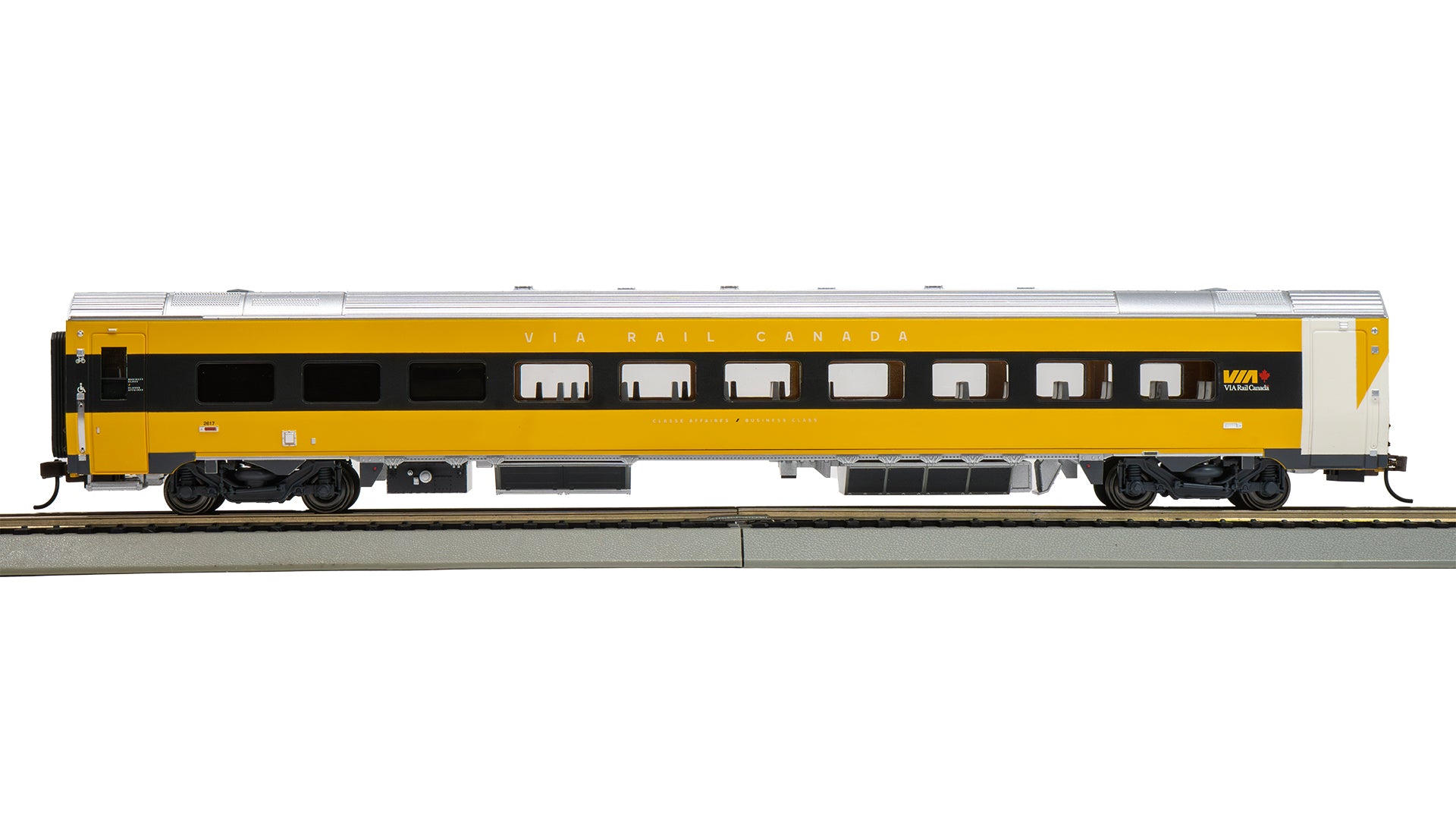 Bachmann 74520 HO Via Rail Canada Business Siemens Venture Passenger Car #2617
