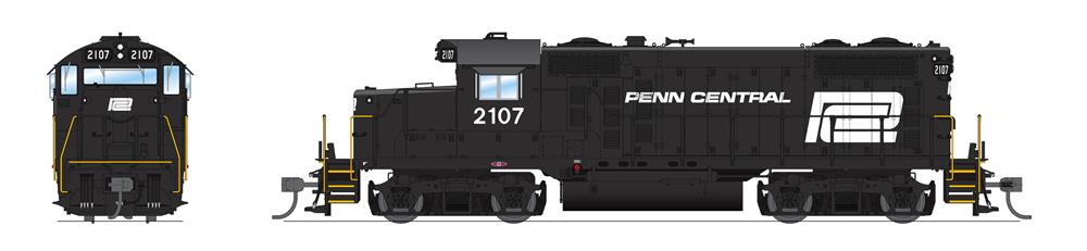 Broadway Limited 7459 HO PC EMD GP20 Diesel Locomotive with Sound/DC/DCC #2111